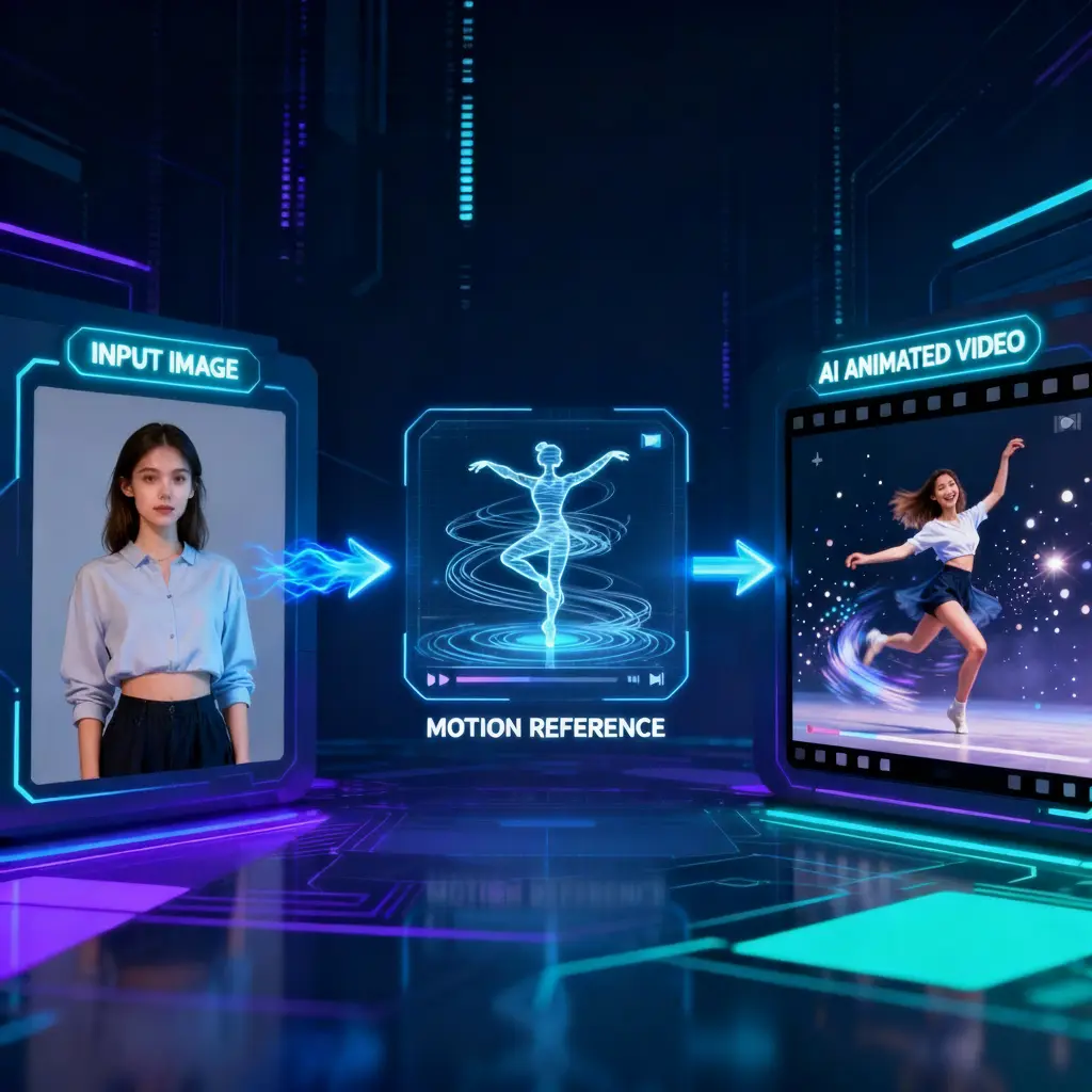 AI Motion Transfer: Photo to Video