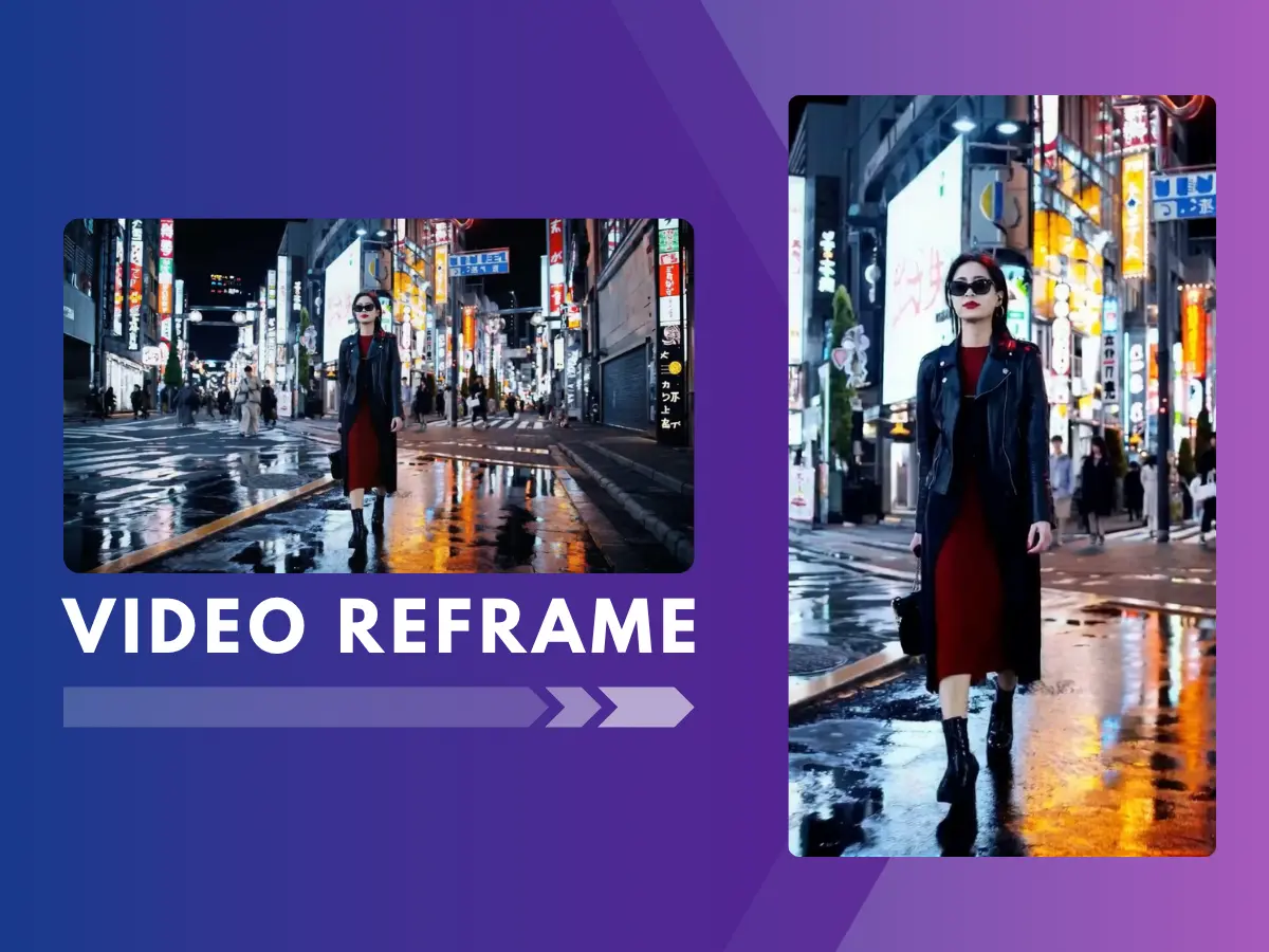 AI Video Reframe
