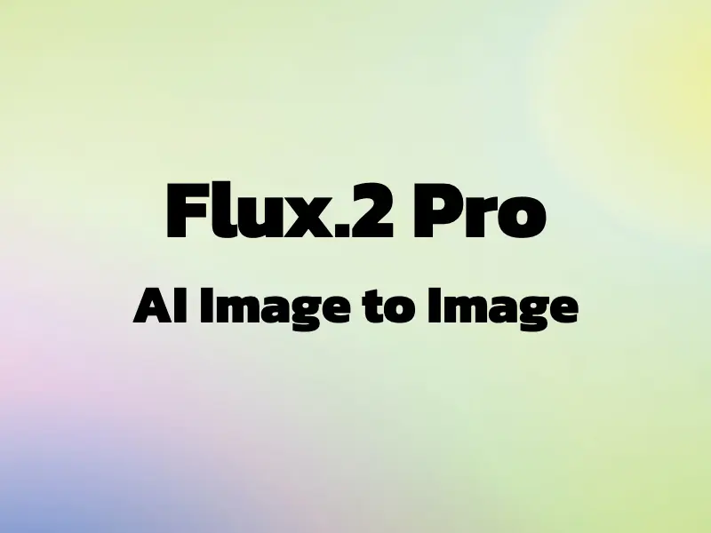 Flux.2 Pro AI Image Editor - Edit Photos with Text | Toolplay