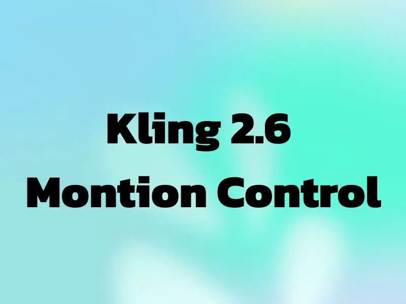 Kling AI Motion Control: Image to Video | Toolplay