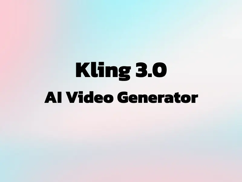 Kling 3.0 Pro: Text to Video with Audio | Toolplay