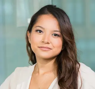 Portrait of Mei Chen, a female social media manager creating videos, images, and music with AI in one place